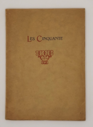 Les Cinquante - Annuaire 1913 - 1914